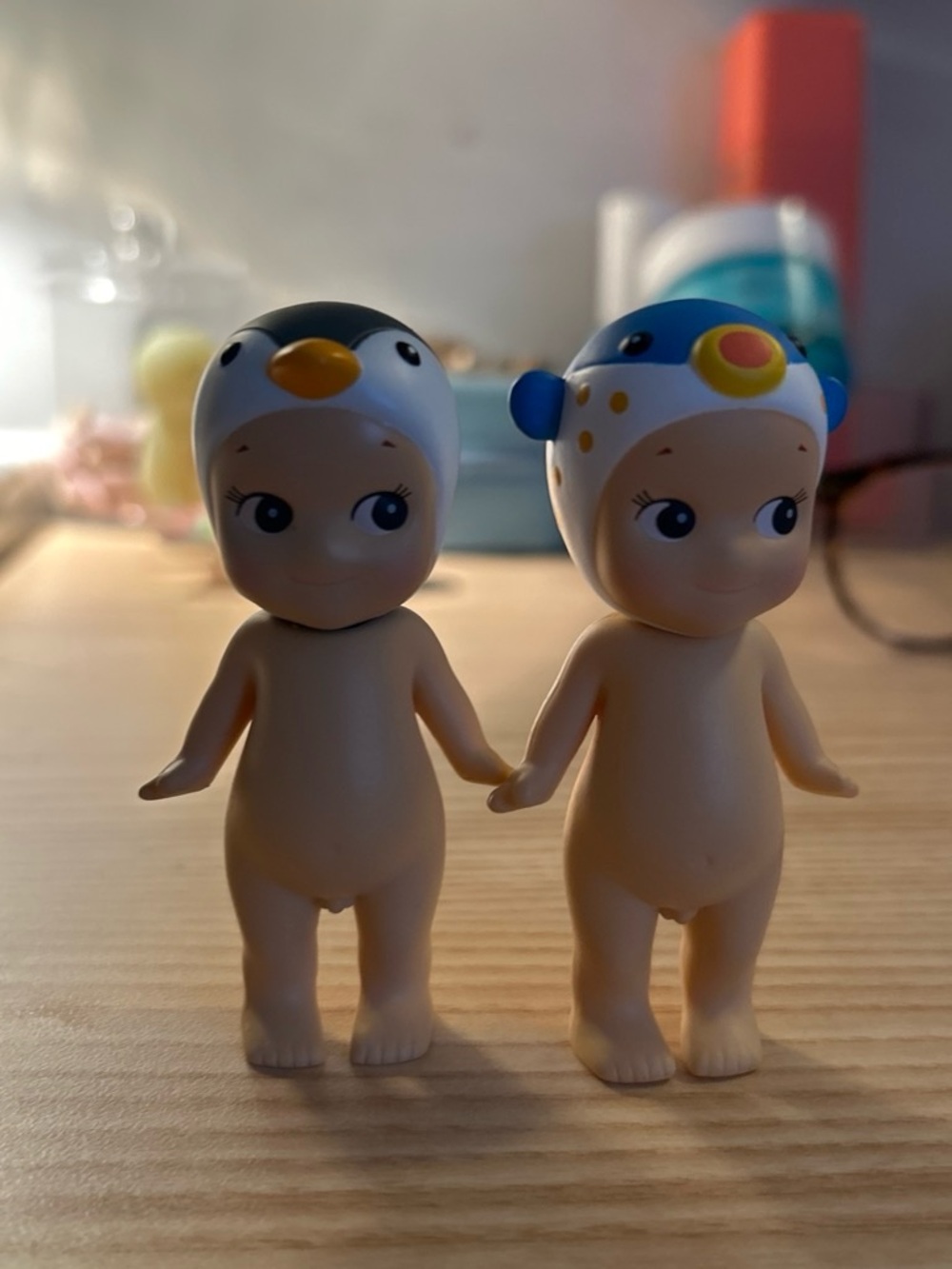 BUNDLE! Two marine series Sonny angels! Blowfish and Penguin! Brand new!